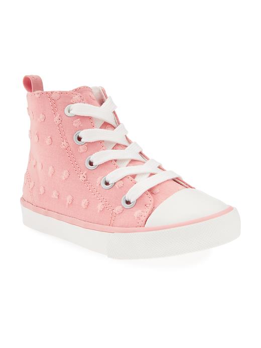 View large product image 1 of 5. Polka-Dot High-Tops For Toddler