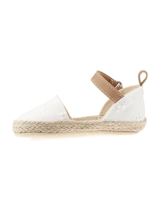View large product image 2 of 5. Eyelet Espadrilles for Baby