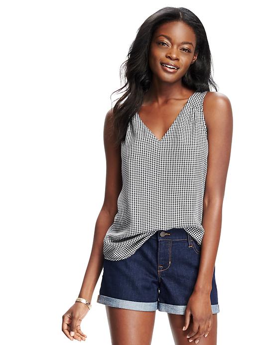 Image number 1 showing, Gingham Swing Tank for Women