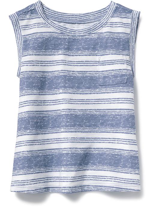 View large product image 1 of 1. A-Line Muscle Tank for Toddler