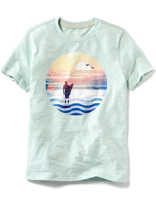 View large product image 1 of 1. Triblend Graphic Tee for Boys