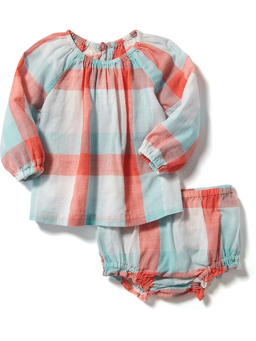 View large product image 1 of 1. Blouse & Bloomer Set for Baby