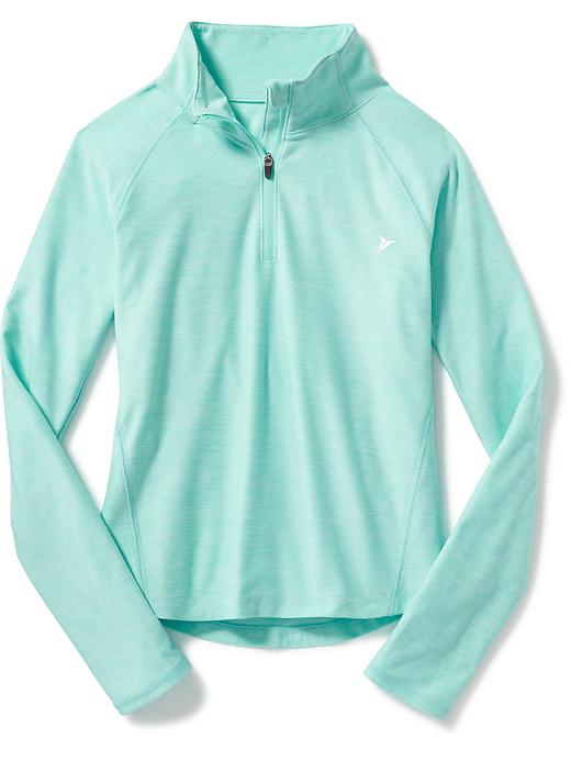 View large product image 1 of 1. 1/4- Zip Pullover for Girls