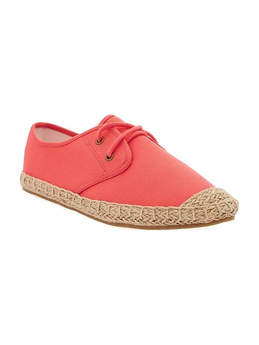 View large product image 1 of 1. Canvas Espadrille Sneakers for Girls