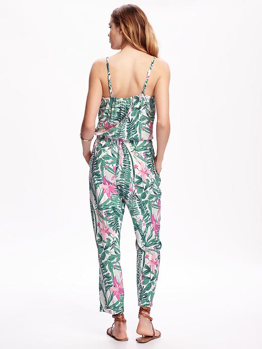 Image number 2 showing, Printed Cami Jumpsuit for Women