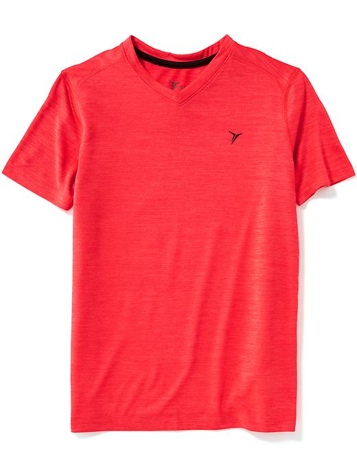 View large product image 1 of 1. Go-Dry V-Neck Tee for Boys