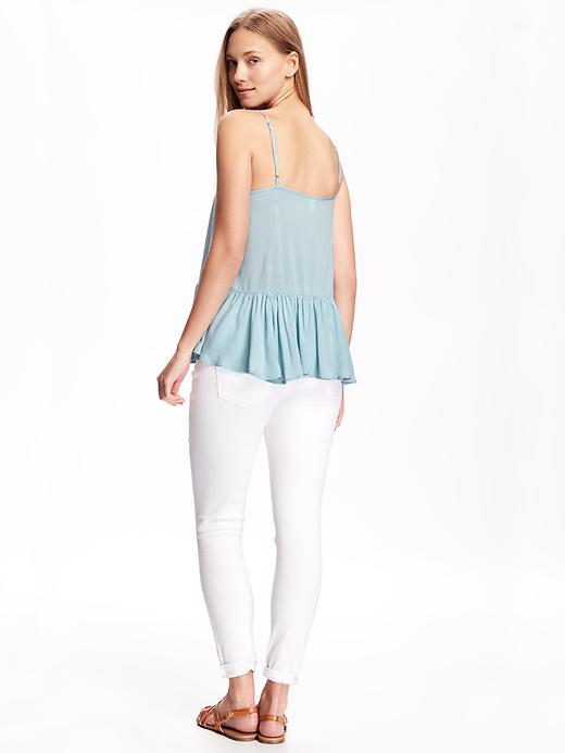 Image number 2 showing, Swing Peplum Cami for Women