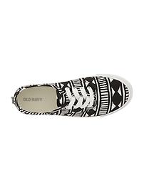 View large product image 4 of 4. Printed Lace-Up Sneakers for Girls