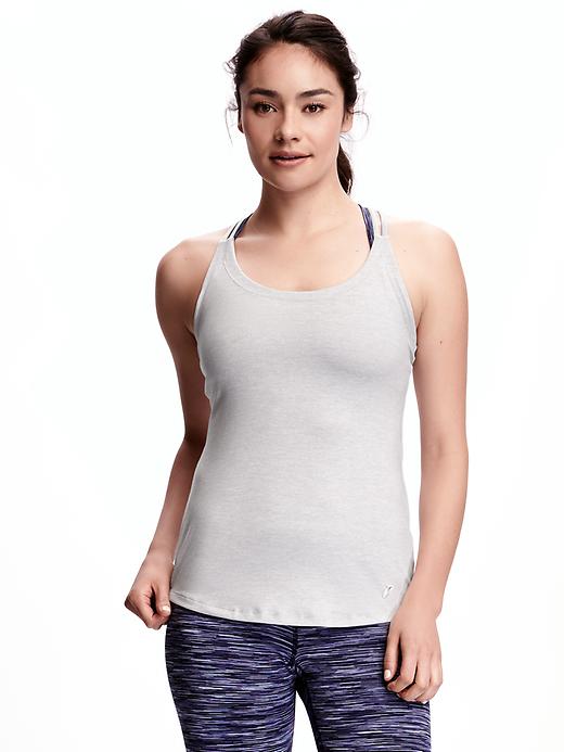 Image number 4 showing, Go-Dry Criss-Cross Tank for Women