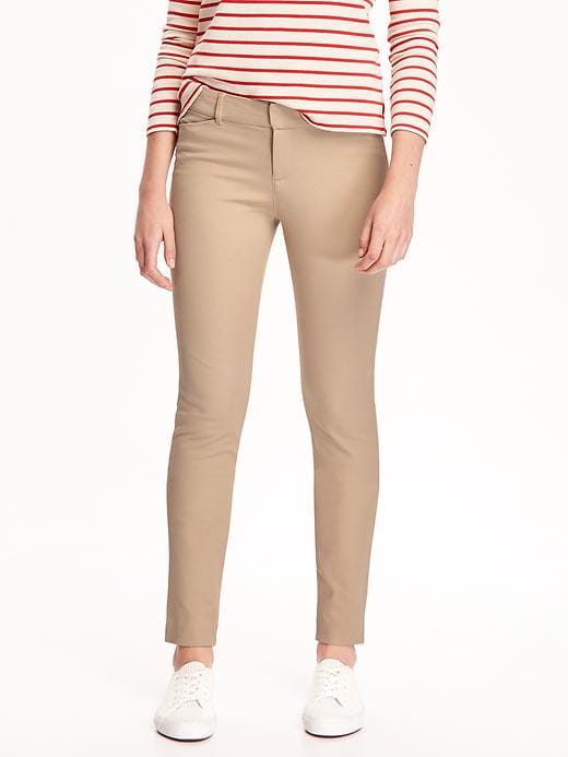 View large product image 1 of 2. Mid-Rise Pixie Skinny Pants for Women
