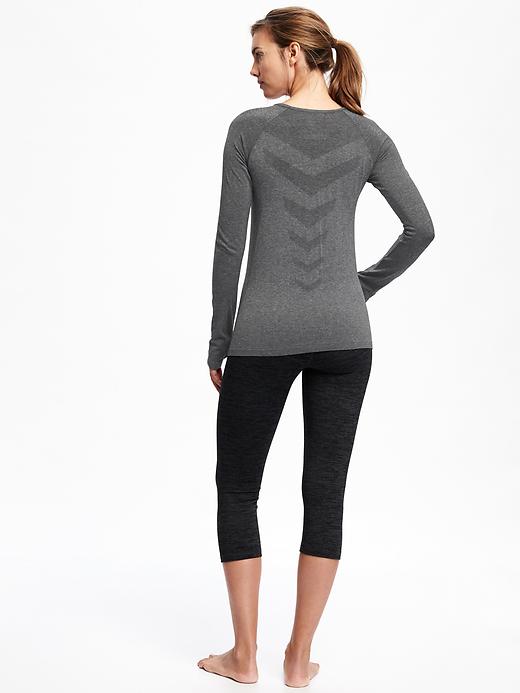 Image number 2 showing, Go-Dry Seamless Performance Top for Women