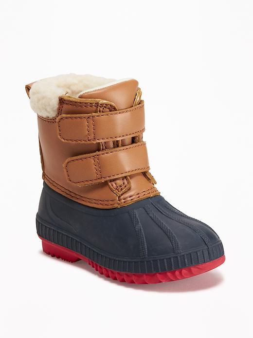 View large product image 1 of 4. Sherpa-Lined Snow Boots for Baby