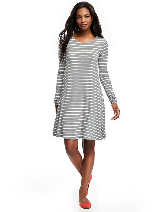 Image number 1 showing, Knit Swing Dress for Women
