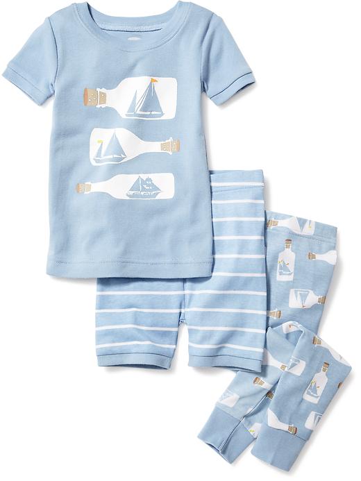 View large product image 1 of 1. 3-Piece Graphic Sleep Set For Toddler & Baby