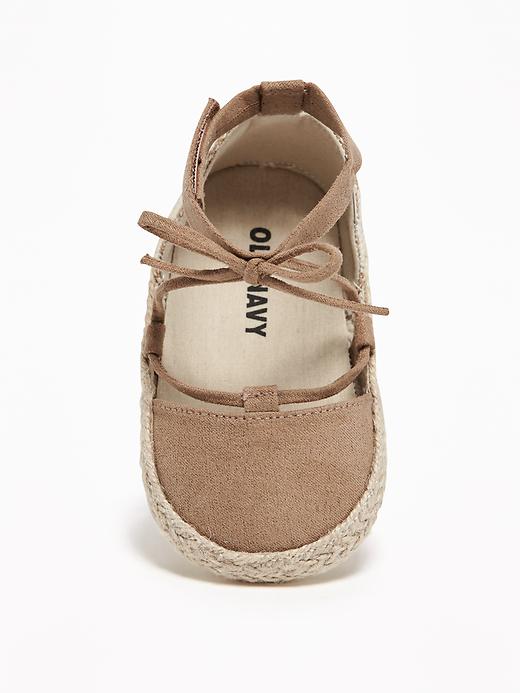 View large product image 2 of 4. Lace-Up-Style Espadrilles for Baby