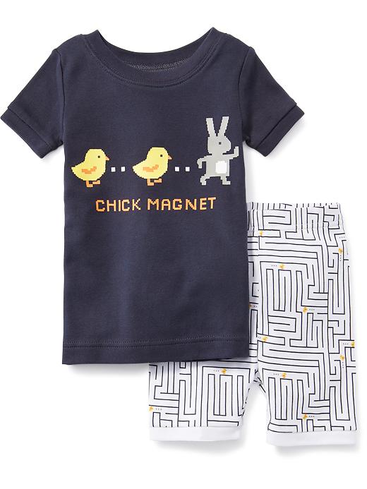 View large product image 1 of 1. "Chick Magnet" Sleep Set for Toddler