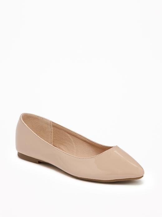View large product image 1 of 1. Pointy Ballet Flats for Women