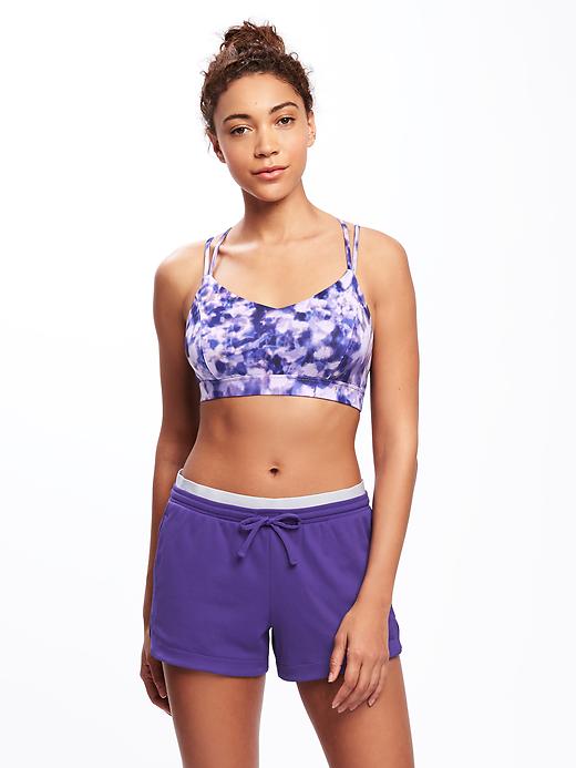 Image number 1 showing, Go-Dry Light Support Cami Sports Bra for Women