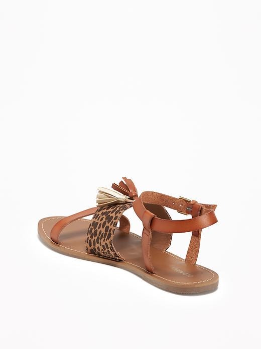 Image number 4 showing, Tasseled Slide Sandals for Women