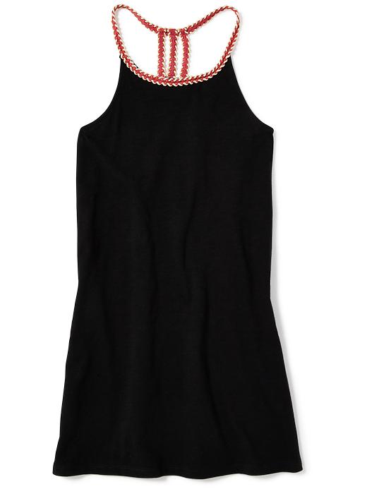 View large product image 1 of 1. Braided-Strap Shift Dress for Girls