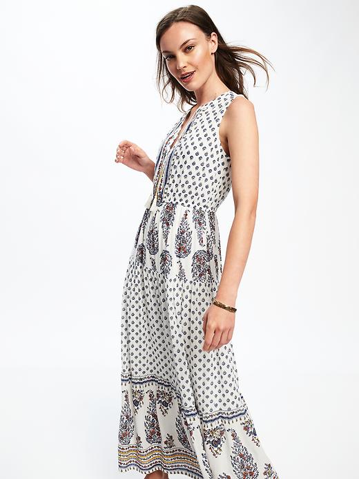Image number 3 showing, Tiered Maxi Dress for Women
