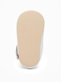 View large product image 4 of 4. Metallic Critter Ballet Flats for Baby