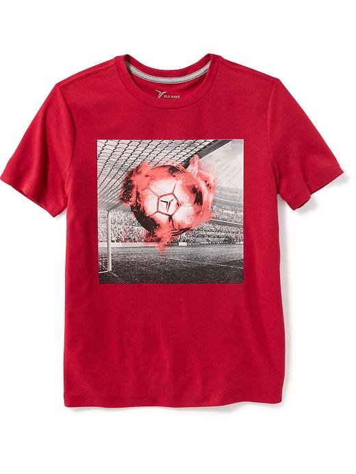 View large product image 1 of 1. Go-Dry Cool Graphic Tee for Boys