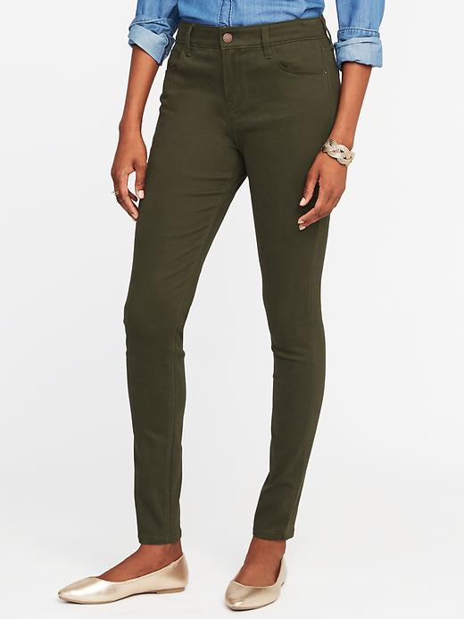 View large product image 1 of 2. Mid-Rise Rockstar Sateen Jeans for Women