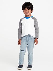 View large product image 4 of 4. Karate Distressed Skinny Jeans for Toddler Boys