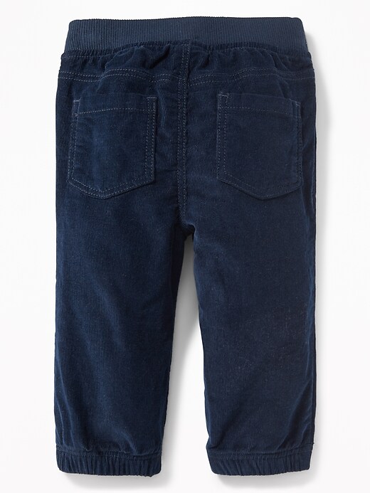 View large product image 2 of 2. Pull-On Corduroy Joggers for Baby