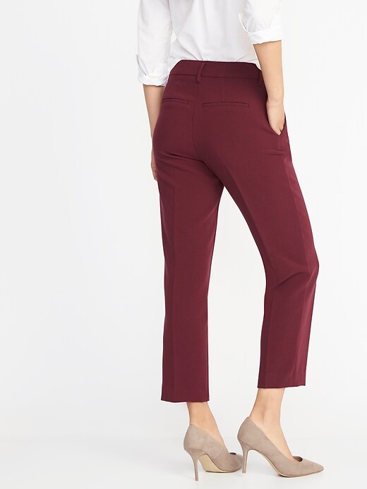 View large product image 2 of 3. Mid-Rise Harper Ankle Pants for Women