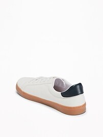 View large product image 3 of 3. Sueded Court Sneakers