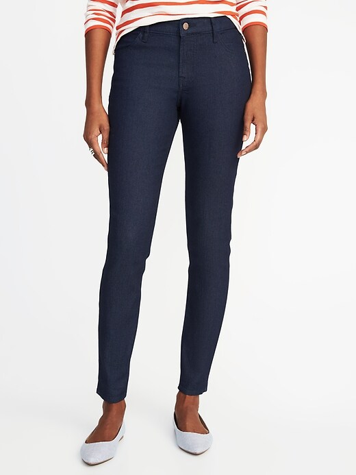 View large product image 1 of 2. Mid-Rise Wow Super Skinny Jeans for Women