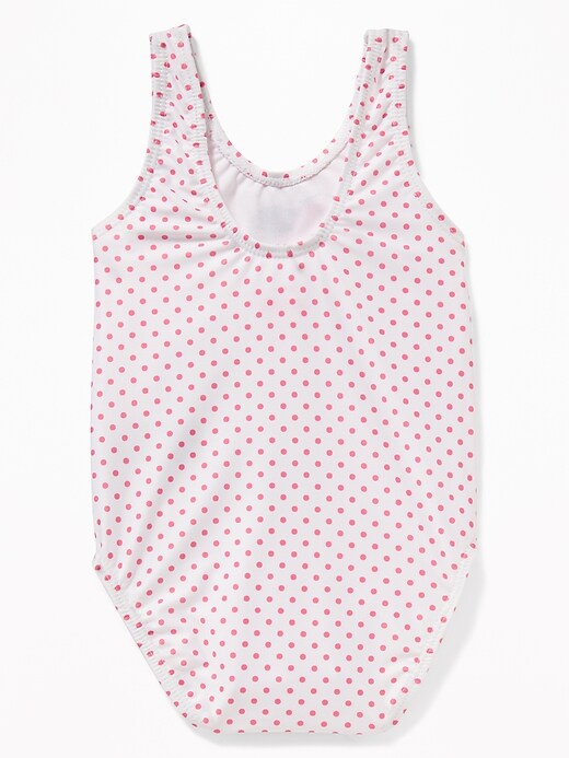 View large product image 2 of 2. Disney&#169 Minnie Mouse Swimsuit for Toddler Girls