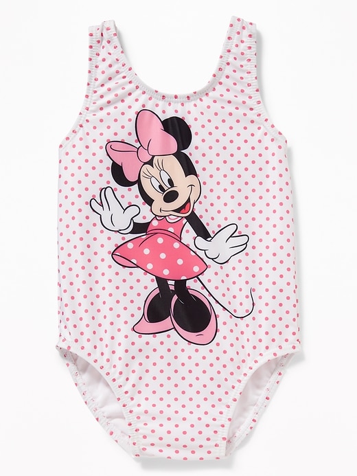 View large product image 1 of 2. Disney&#169 Minnie Mouse Swimsuit for Toddler Girls