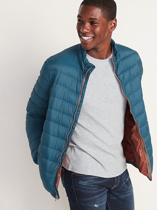 View large product image 1 of 1. Water-Resistant Packable Quilted Jacket