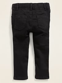 View large product image 3 of 3. Black Skinny Jeans for Toddler Girls