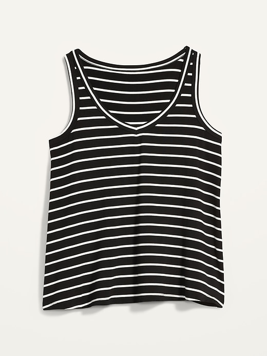 Luxe Jersey Knit V Neck Tank Top For Women Old Navy