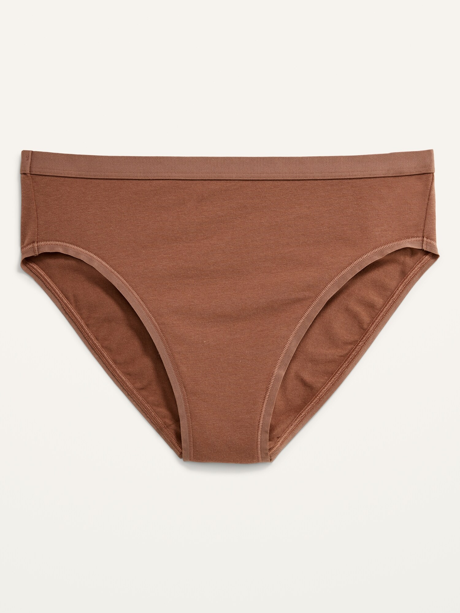 High Waisted Supima Cotton Blend Bikini Underwear For Women Old Navy