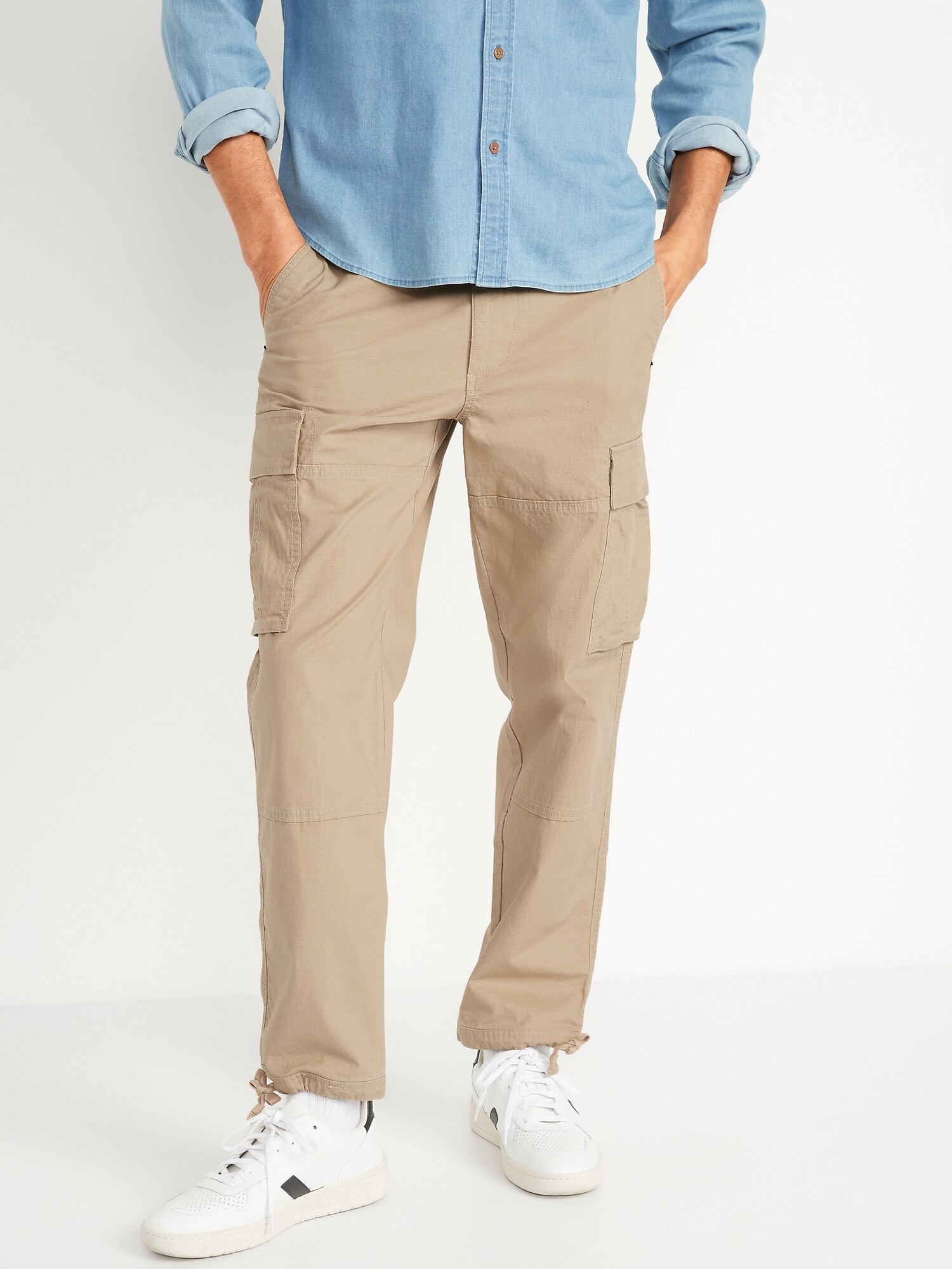 Loose Taper Ripstop Built In Flex Cargo Pants For Men Old Navy