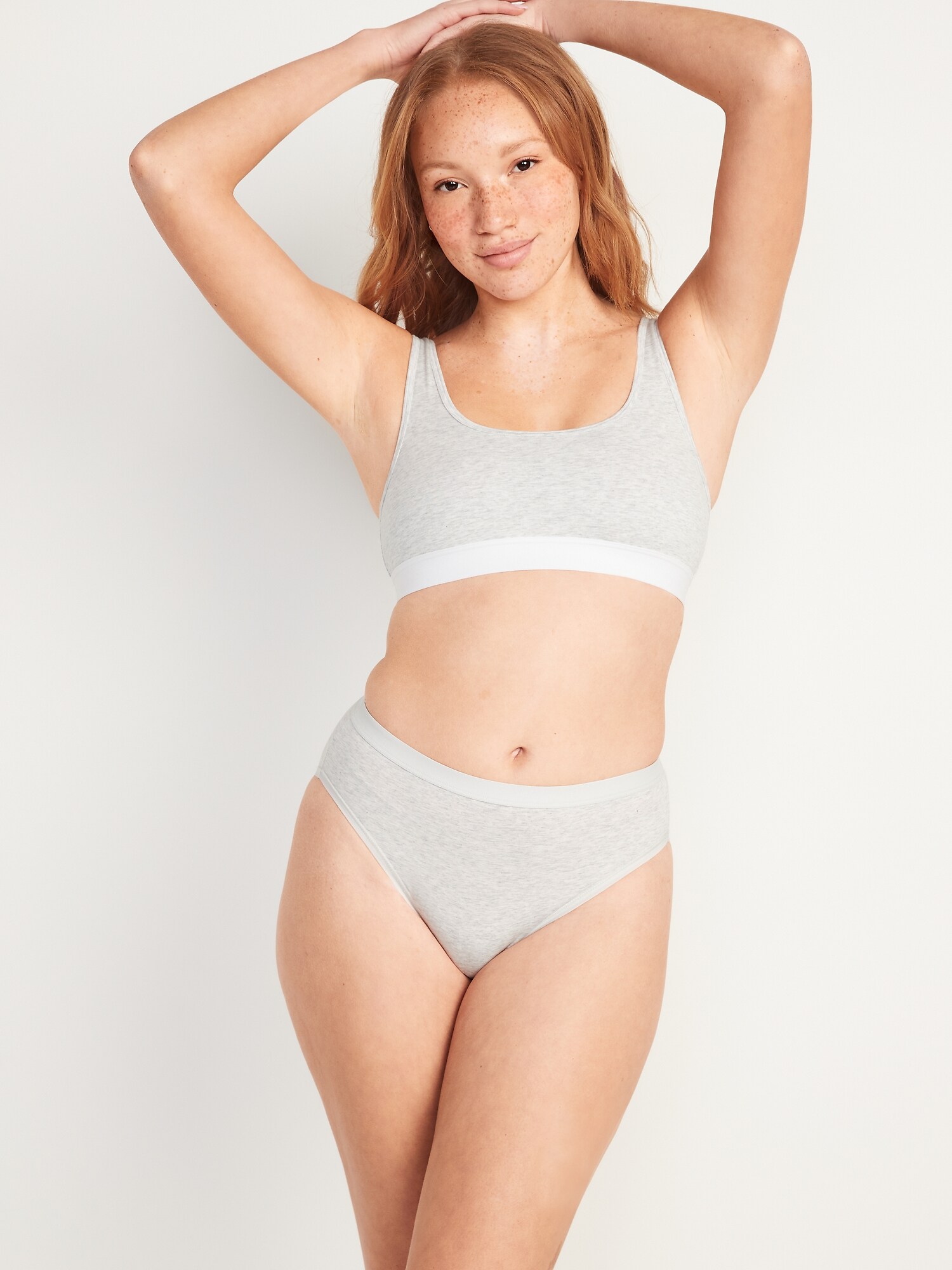 High Waisted Supima Cotton Bikini Underwear Pack Old Navy