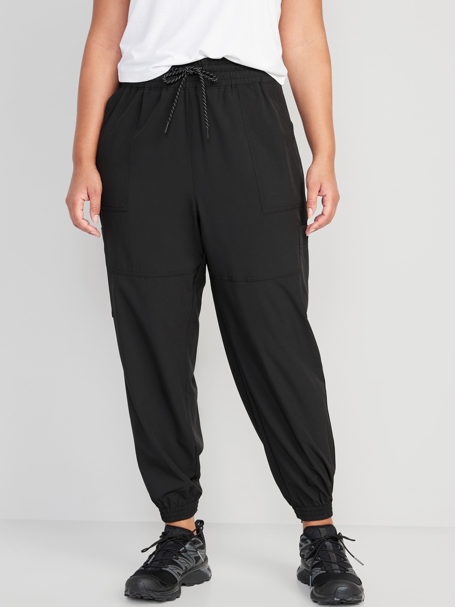 Pantalon de jogging cargo StretchTech à taille très haute pour Femme