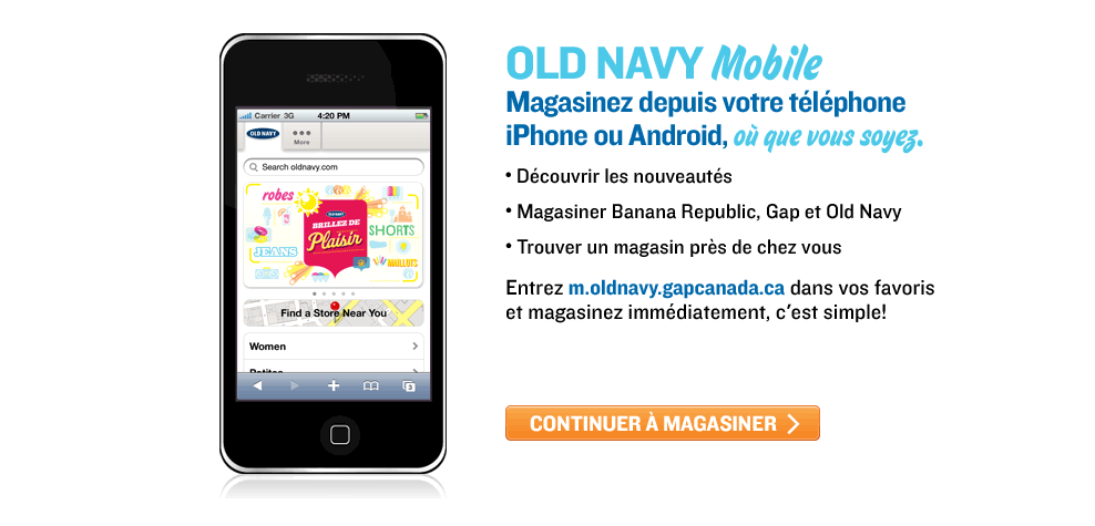 Old Navy Mobile