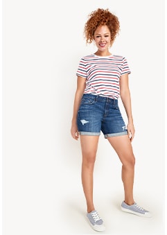 high waisted jean shorts old navy