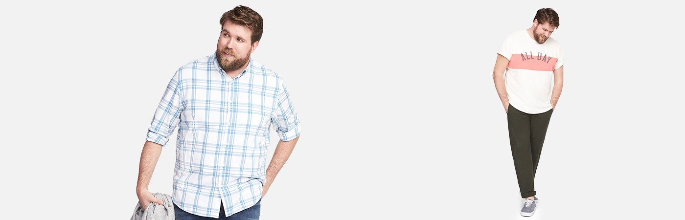 Men S Big New Arrivals Old Navy