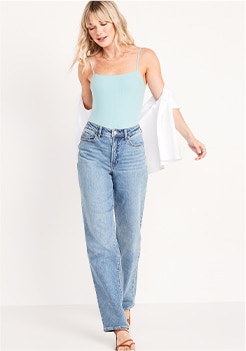 Sky Hi Straight Jeans | Old Navy