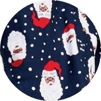All The Santas pattern swatch