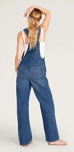 Adjustable Denim Overalls With Womens Trousers With Suspenders And Slit  Detail Perfect For Casual Spring And Summer Fashion From Covde, $25.65