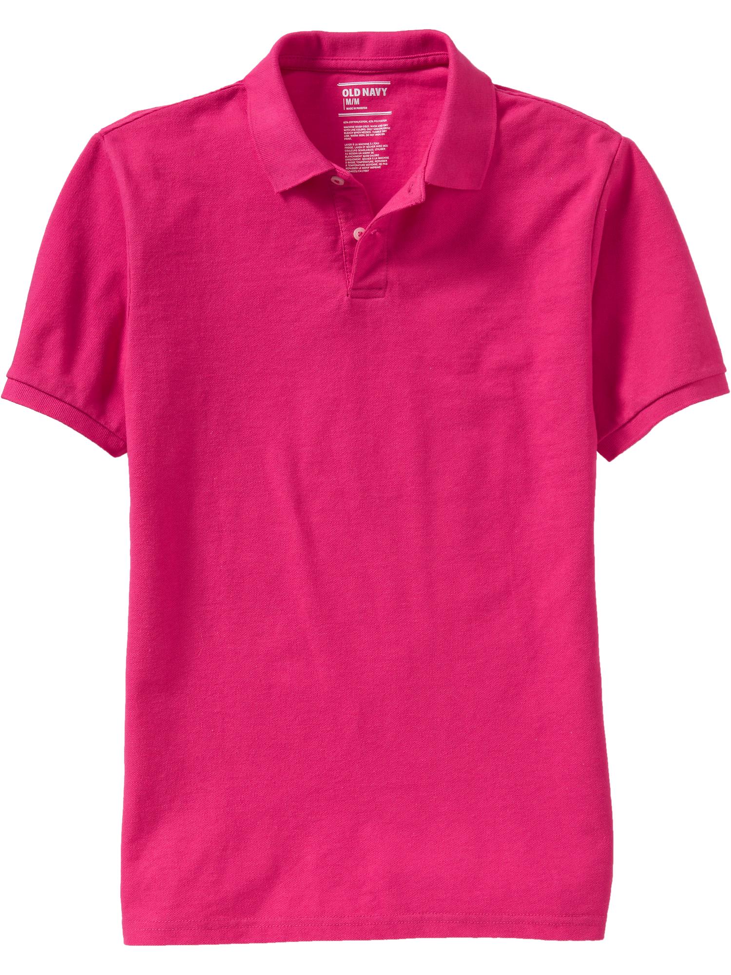 Old navy shop pink polo