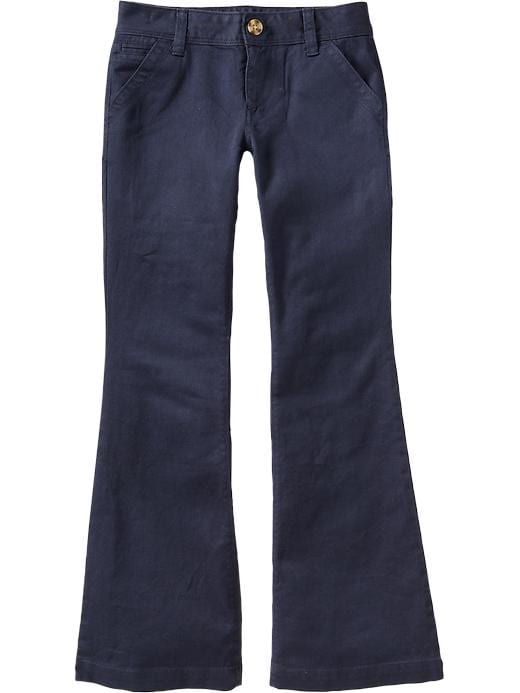 Old Navy Girls Flare Uniform Pants | Tekshare